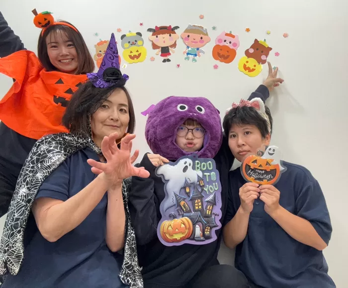 ハロウィン特別療育のお知らせ（ブルースカイ戸田教室）